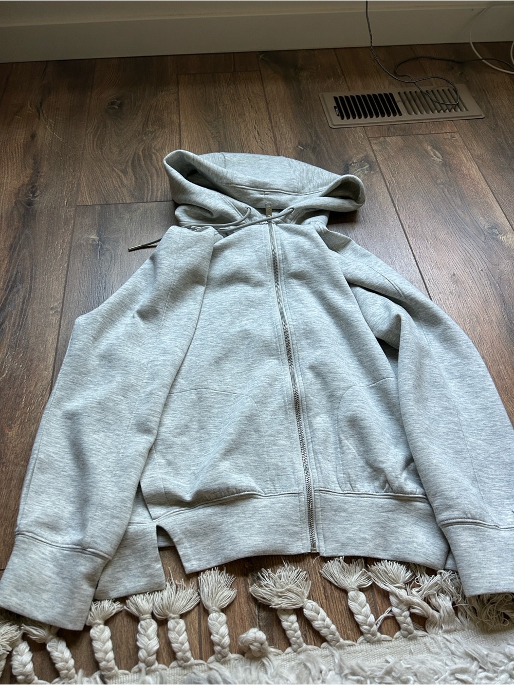 Gray YPB> zip up